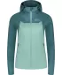 Női softshell kabát NORDBLANC OUTLAND NBSSL8324 ZÖLD/SZÜRKE