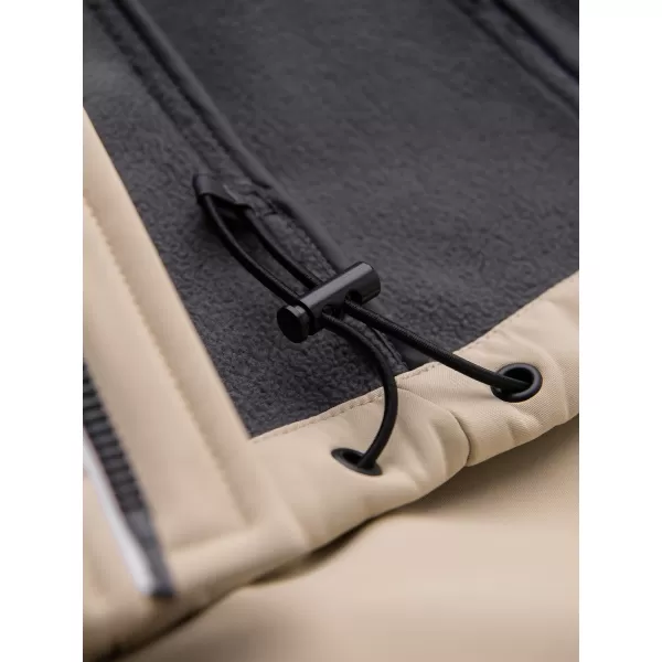  Férfi softshell kabát OMBRE C581 HOMOK 