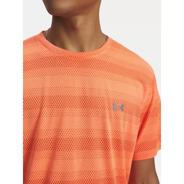  Férfi póló UNDER ARMOUR VELOCITI SS 6009517-824 NARANCS 