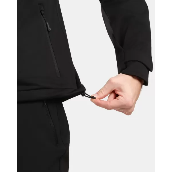  Férfi softshell kabát KILPI ONTAVIO-M 1M0112KI FEKETE 