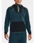 Férfi pulóver UNDER ARMOUR UA RUSH FLEECE HOODIE 1366177-413 KÉK