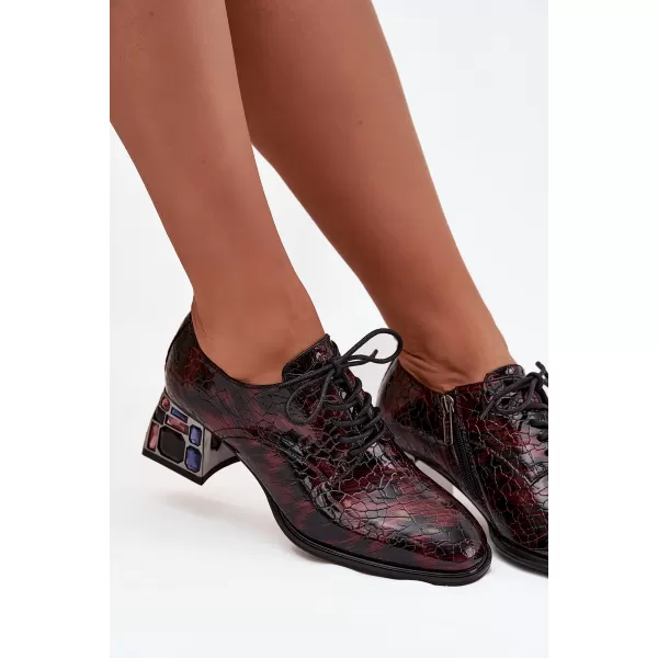  Női bokacsizma ARTIKER 57C0073 BORDO 