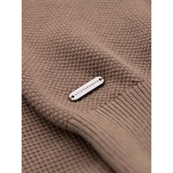  Férfi póló OMBRE OM-POSS-0178 VILÁGOSBARNA 