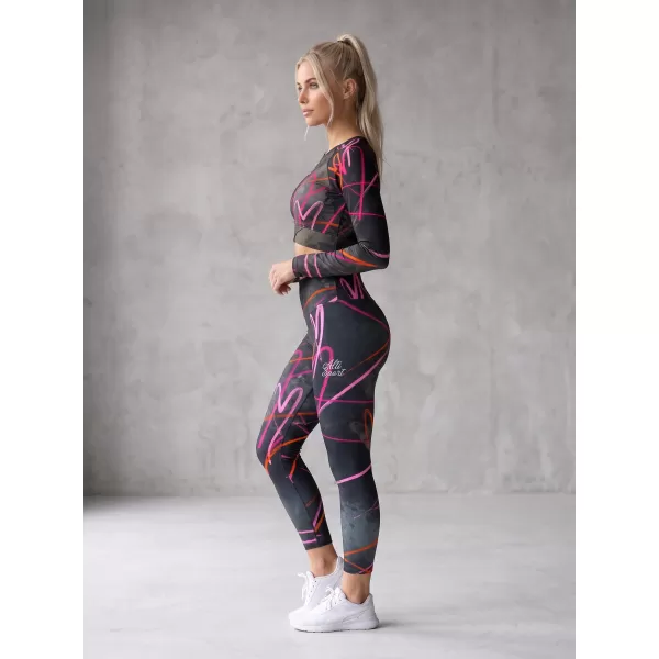  Női prémium hosszú leggings (új méretek) ALTISPORT VOJ/ALW082LEG05 FEKETE 