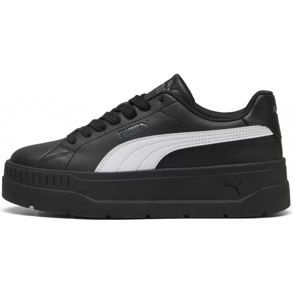  Női cipők PUMA KARMEN CLASSIC 40718704 PUMA FEKETE/PUMA FEHÉR/ERŐS SZÜRKE 