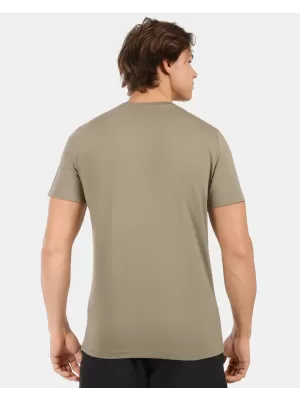 Férfi póló KILPI DISCOVER-M 1M0372KI KHAKI
