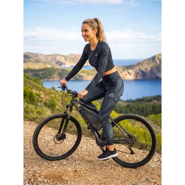  Női prémium hosszú leggings (új méretek) ALTISPORT VOJ/ALW072LEG05 FEKETE 