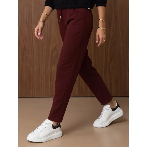  Női nadrág DSTREET UY3213 BURGUNDIA 