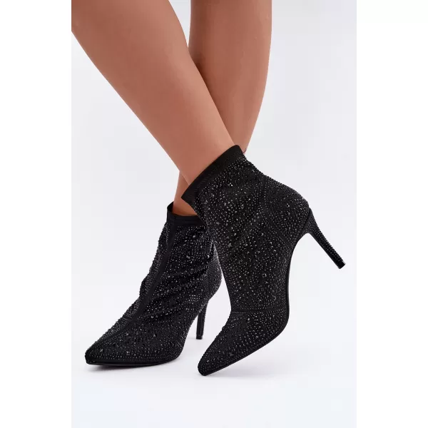  Női csizma S.BARSKI HY62-8138 FEKETE 