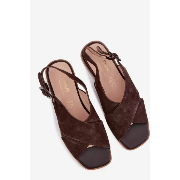  Női szandál S.BARSKI JC61-1001 BARNA 