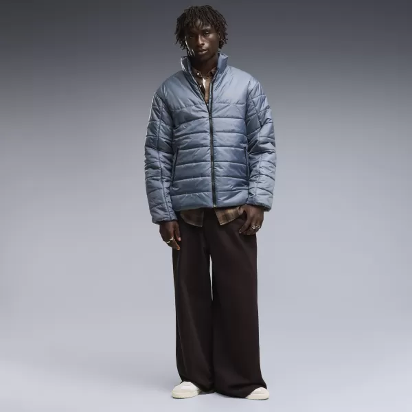  Férfi dzseki PUMA ESS PADDED JACKET 68521037 ESTI KÉK 