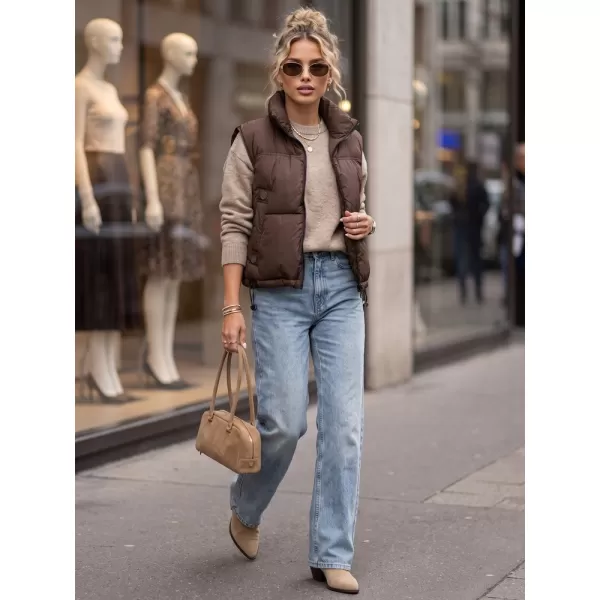  Női mellény DSTREET TY5972 BARNA 