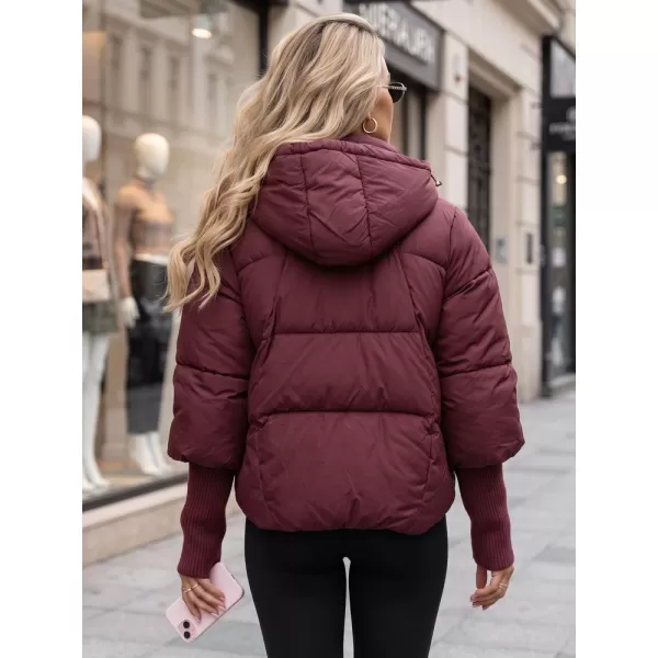  Női kabát DSTREET TY5898 BURGUNDIA 