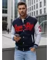 Férfi pulóver DSTREET BX5443 SÖTÉTKÉK