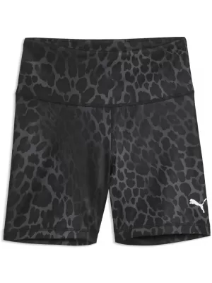 Női rövidnadrág PUMA W TAD ESSENTIAL SPOTTED HAZE SHORT TIGHT 52851301 PUMA FEKETE