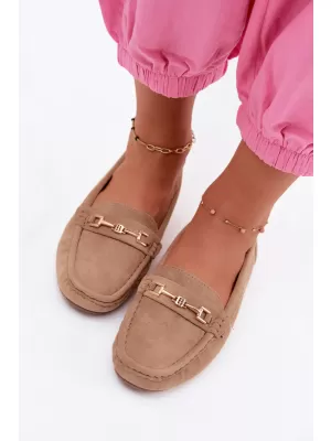 Női mokaszinok BOTO FT247 KHAKI