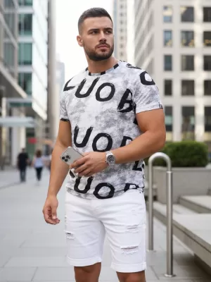 Férfi póló DSTREET RX5669 FEKETE