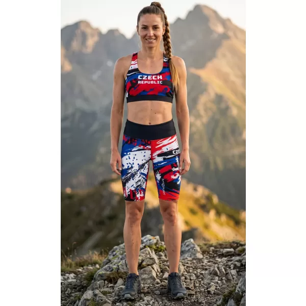  Női prémium funkcionális leggings térd felett (új méretek) ALTISPORT VOJ/ALW036LEG06 CSEH 