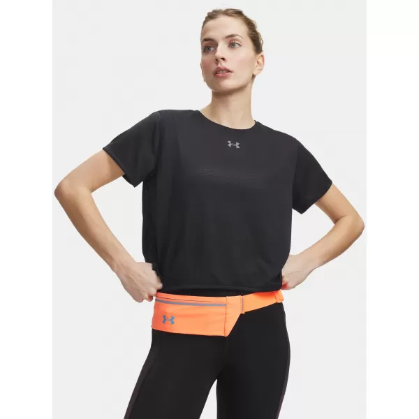  Női póló UNDER ARMOUR VELOCITI SHORTSLEEVE 6009540-001 FEKETE 