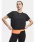 Női póló UNDER ARMOUR VELOCITI SHORTSLEEVE 6009540-001 FEKETE