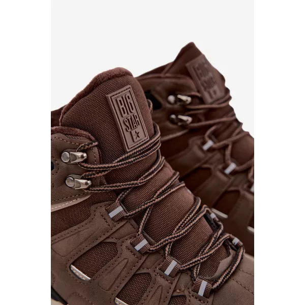  Férfi cipők BIG STAR SHOES UU174316 BARNA/BÉZS ÁRNYÉKOK 