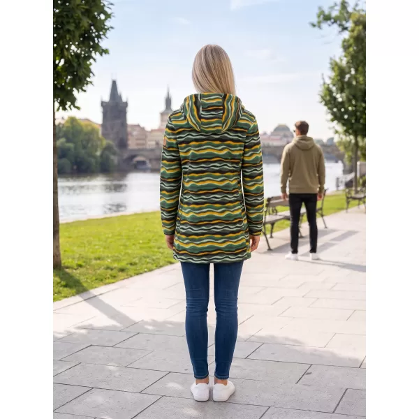  Női polár pulóver ALTISPORT ILANI KHAKI 