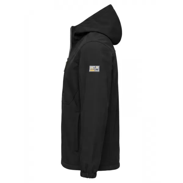  Férfi softshell kabát OMBRE C581 FEKETE 