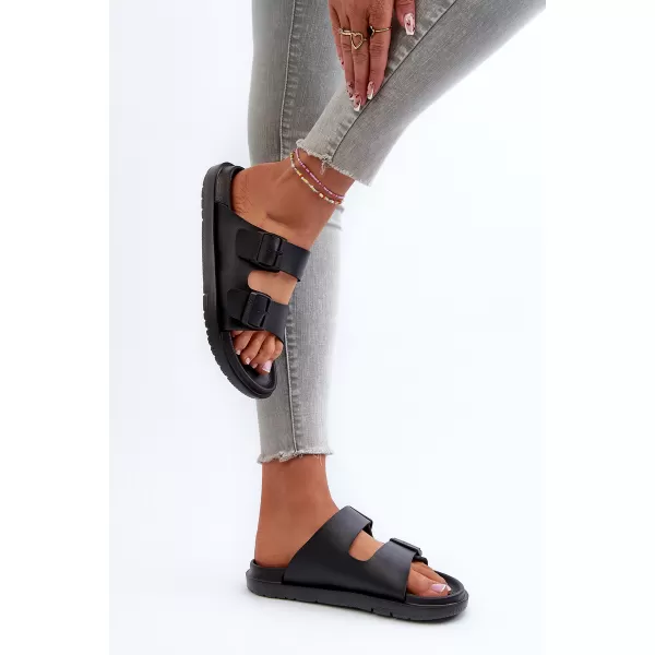 Női papucs BIG STAR SHOES NN274A750 FEKETE 