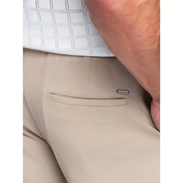  Férfi rövidnadrág OMBRE OM-SRCS-0206 BÉZS 