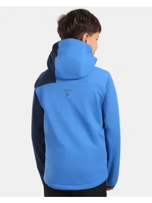 Gyermek softshell kabát KILPI ONTAVIO-JB 1J0107KI SÖTÉTKÉK