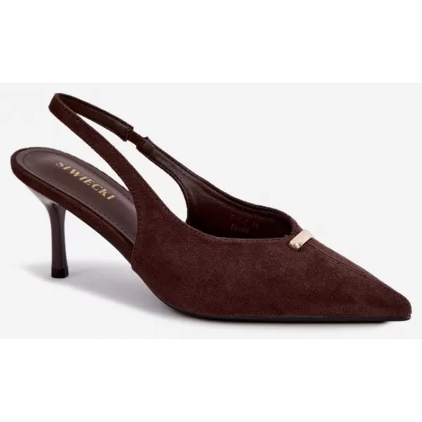  Női pumpák BOTO T681P BROWN 