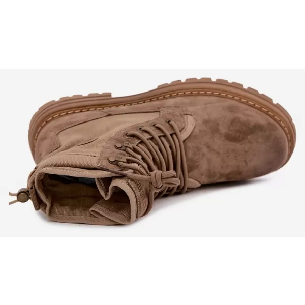  Férfi bokacsizma BIG STAR SHOES UU174253 BÉZS 