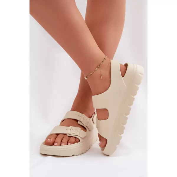  Női szandál BIG STAR SHOES TT274A032 BÉZS 