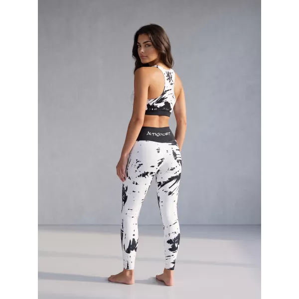  Női prémium hosszú funkcionális leggings (új méretek) ALTISPORT VOJ/ALW036LEG05 ABSZTRAKCIÓ 