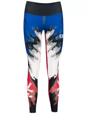 Női prémium hosszú funkcionális leggings (új méretek) ALTISPORT VOJ/ALW036LEG05 CSÍKOK