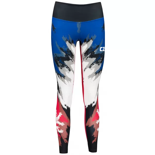  Női prémium hosszú funkcionális leggings (új méretek) ALTISPORT VOJ/ALW036LEG05 CSÍKOK 