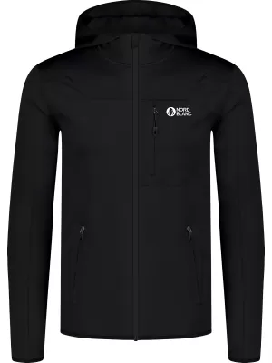 Férfi powerfleece pulóver NORDBLANC SPRAWL NBSFM8333 FEKETE