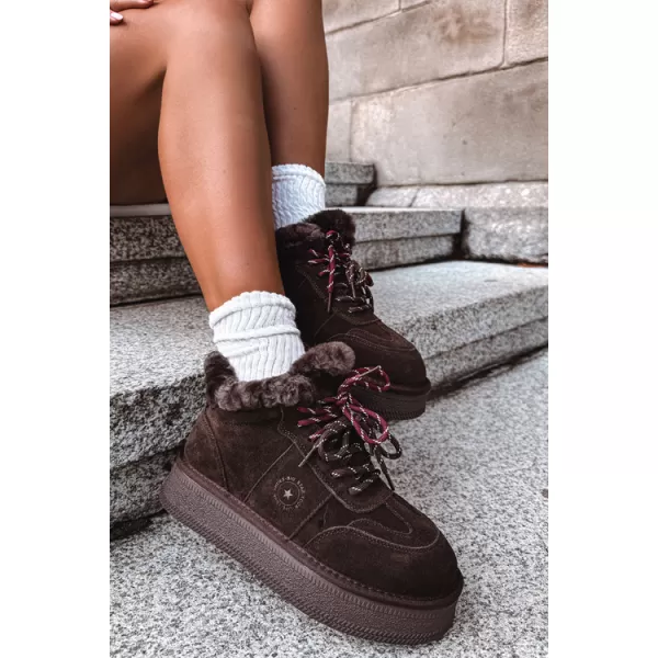  Női hóemberek BIG STAR SHOES UU274312 CSOKOLÁDÉ 
