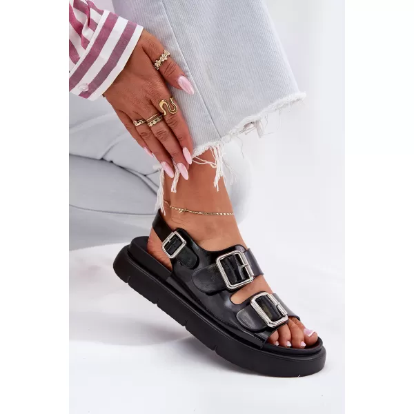  Női szandál BIG STAR SHOES RR274662 FEKETE 