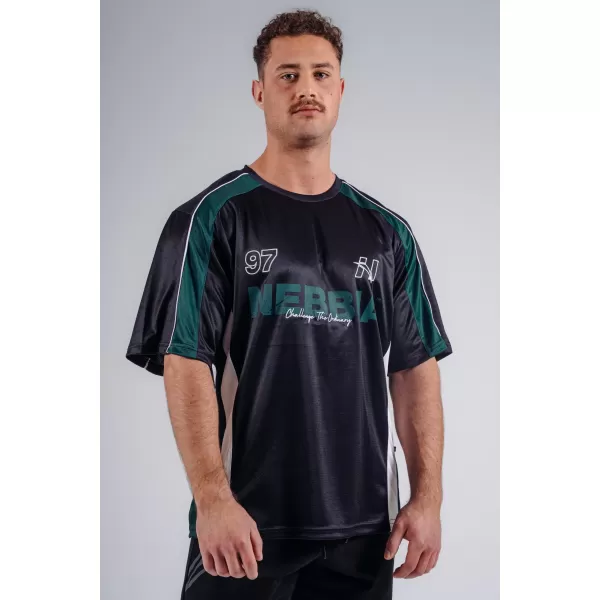  Túlméretes Jersey póló 97 NEBBIA PRIMAL 885 FEKETE 