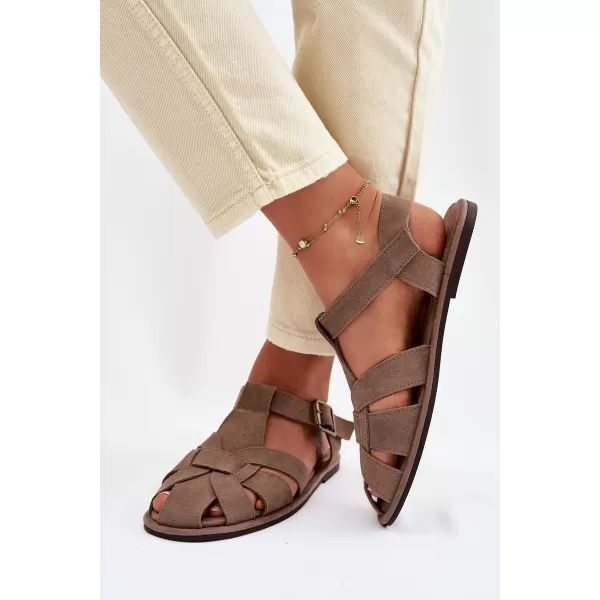  Női szandál BIG STAR SHOES TT274250 BÉZS 