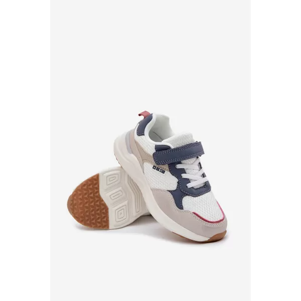  Gyermek tornacipő BIG STAR SHOES TT374029 FEHÉR 