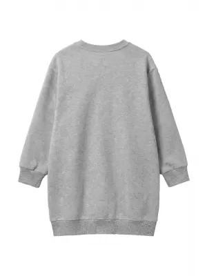 Lány pulóver ruha URBAN CLASSICS UCK8565-03061 HANGA SZÜRKE