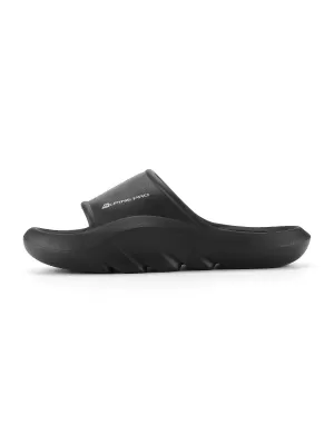 Férfi papucs ALPINE PRO LEREM FEKETE