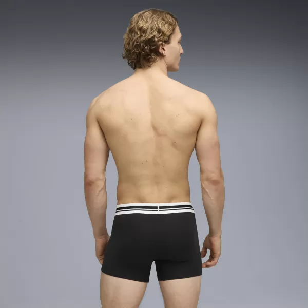  Férfi boxerek PUMA MEN EVERYDAY PLACED LOGO BOXER 2P 93847601 FEKETE 