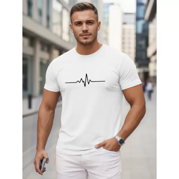  Férfi póló DSTREET NX5098R-WH FEHÉR 