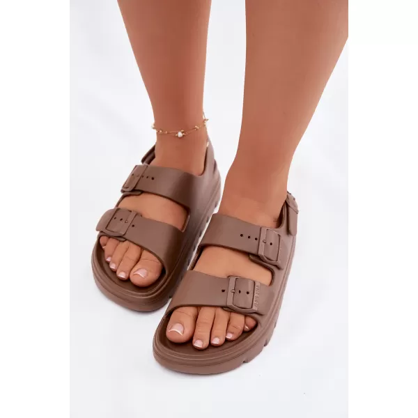  Női szandál BIG STAR SHOES TT274A035 BARNA/BÉZS 