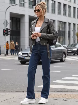Női nadrág DSTREET UY3099 SÖTÉTKÉK