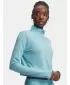 Női póló UNDER ARMOUR TECH BRANDED 1/2 ZIP 6009988-425 KÉK