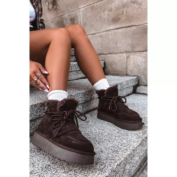  Női hóemberek BIG STAR SHOES UU274316 BARNA/BÉZS ÁRNYÉKOK 